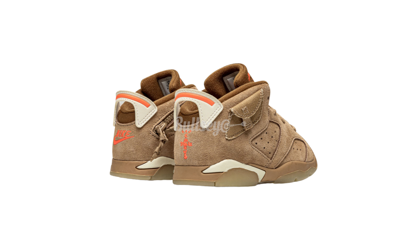 Travis Scott x Air Jordan 6 Retro "British Khaki" Toddler