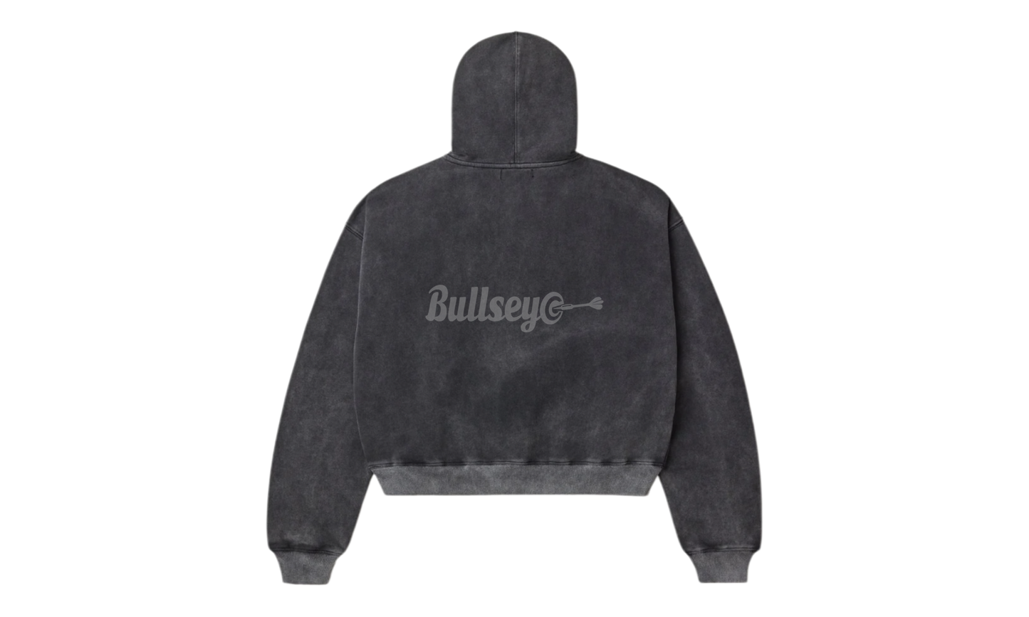 Vale Forever Black Cat Black Zip-Up Hoodie