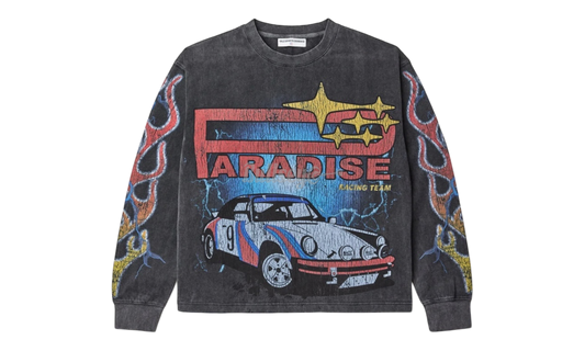 Vale Forever Paradsie Racing Black Longsleeve T-Shirt-Bullseye Sneaker Boutique