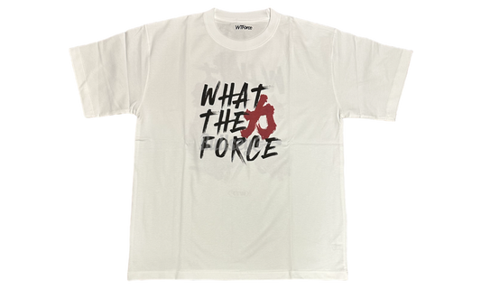 What The Force Centered White Logo-Bullseye Sneaker Boutique