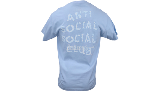 Anti-Social Club "Partly Cloudy" Blue T-Shirt-Bullseye Sneaker Boutique