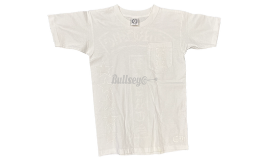 Chrome Hearts Vintage T-Bar Logo White T-Shirt-Bullseye Sneaker Boutique