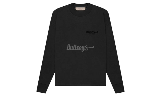 Fear of God Essentials "Stretch Limo Black" Long-Sleeve T-Shirt-Bullseye Sneaker Boutique
