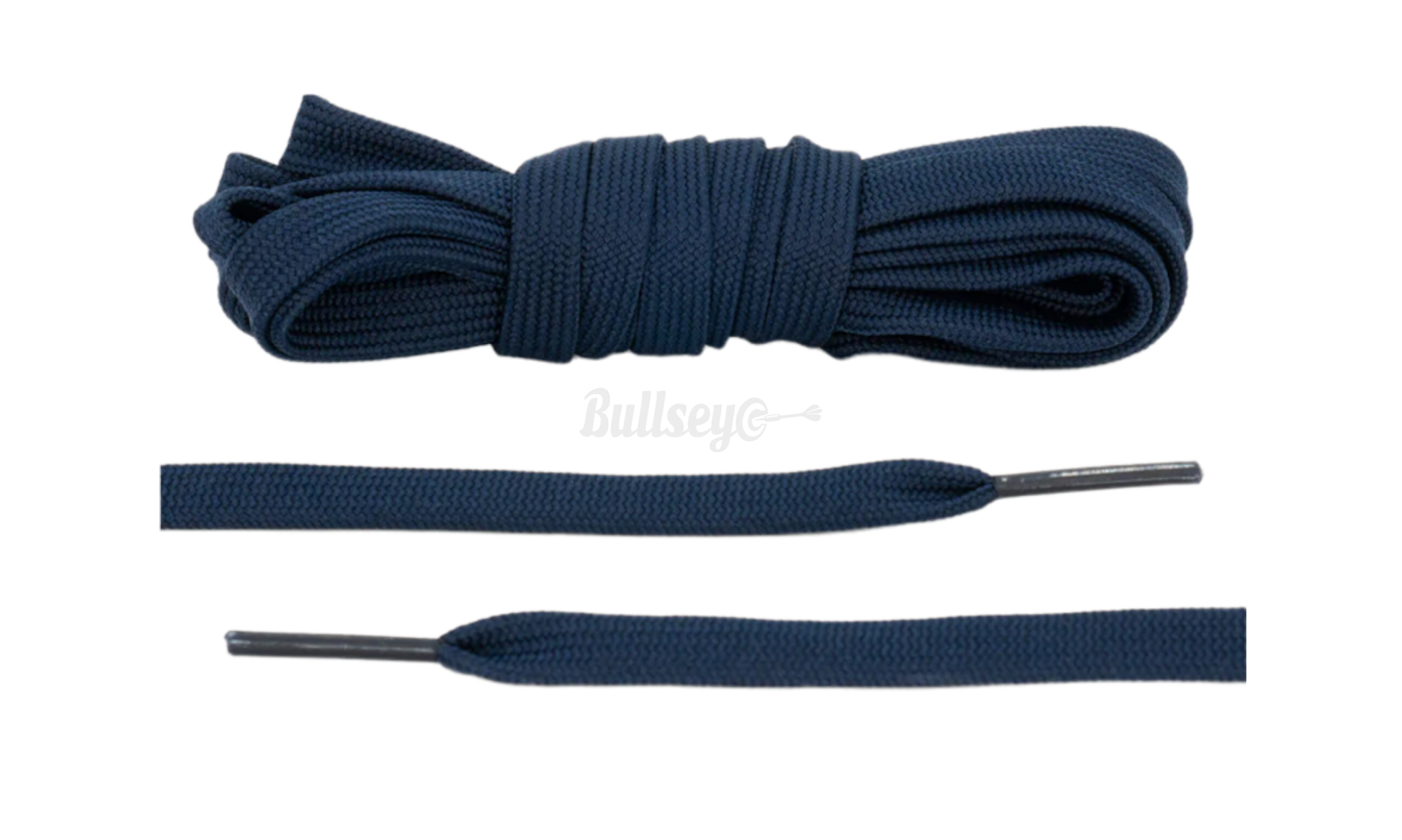Navy Blue Nike Dunk Low Replacement Shoelaces-Bullseye Sneaker Boutique