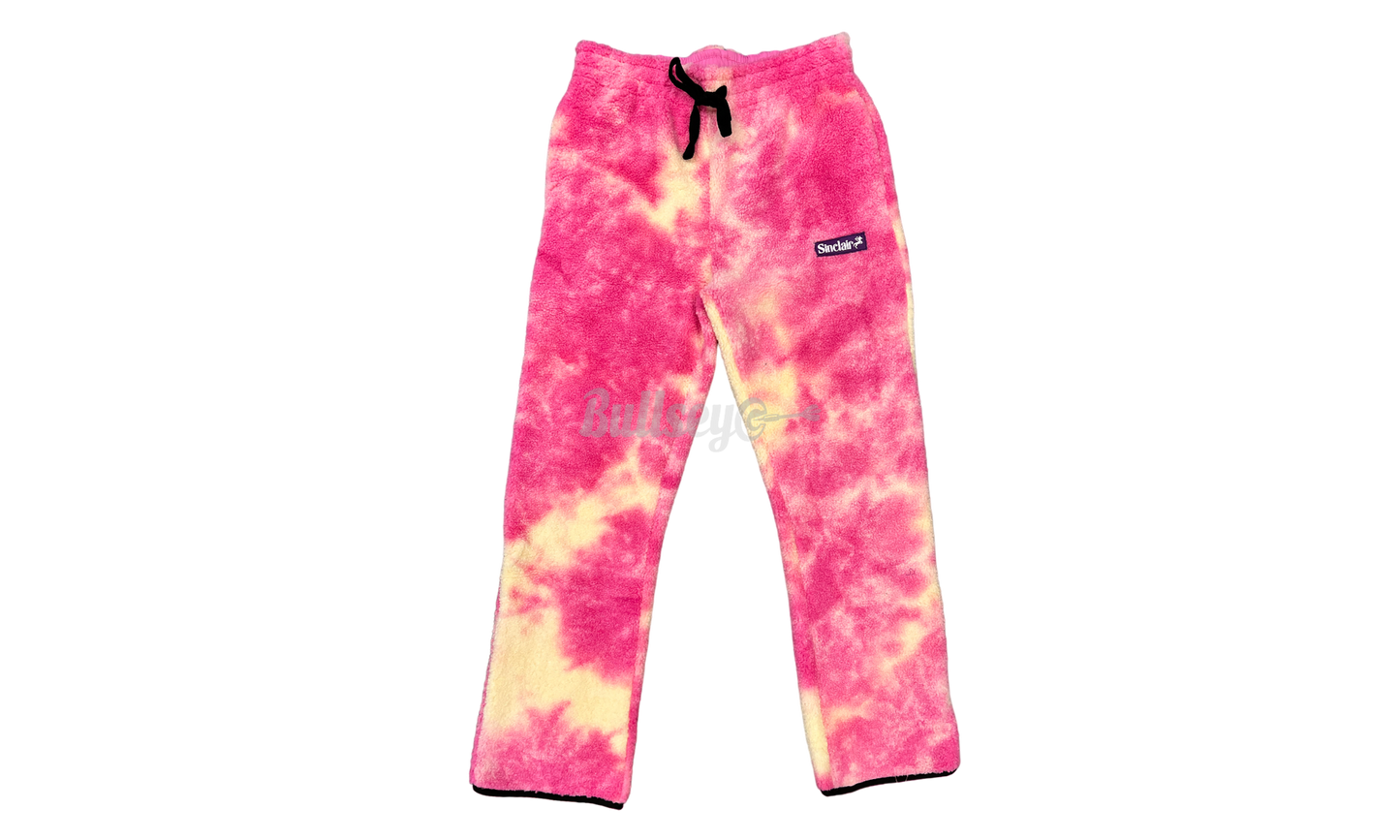 Sinclair Global Pink Tie Dye Cozy Sweatpants-Bullseye Sneaker Boutique